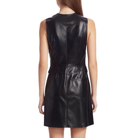 Nanushka faux leather Menphi Dress - Picture 4 of 6